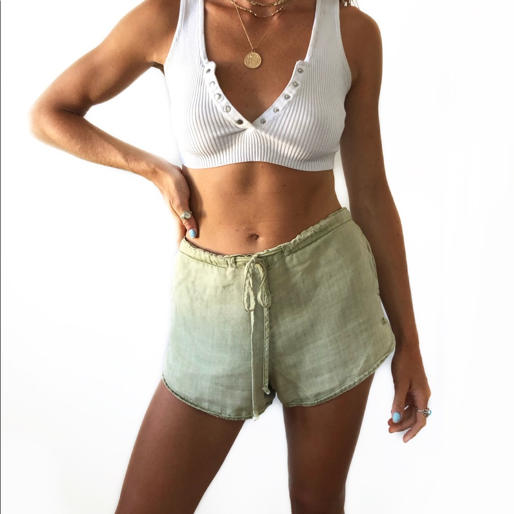 Billabong sage green beach shorts